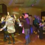 dancing at a party